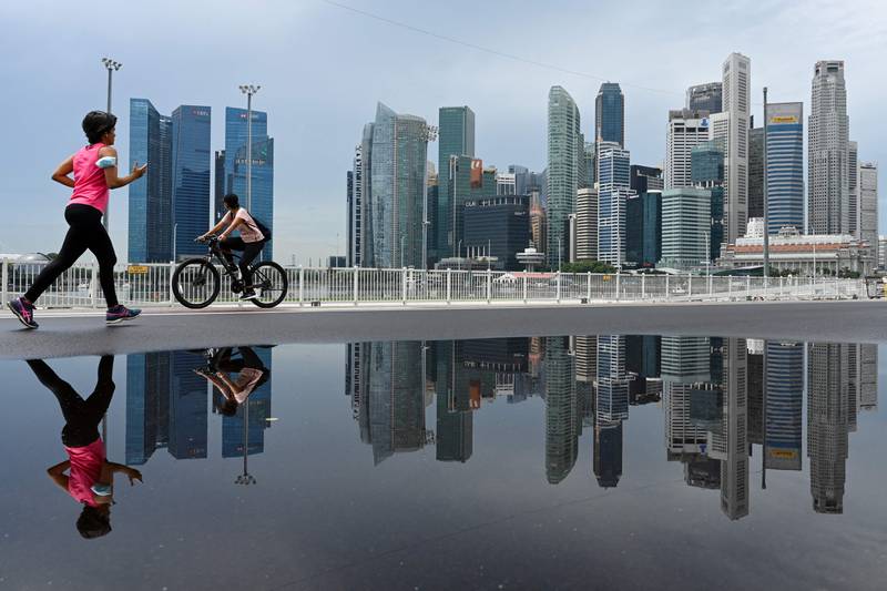 Singapore's less car-dependent system has generated life-preserving results. AFP