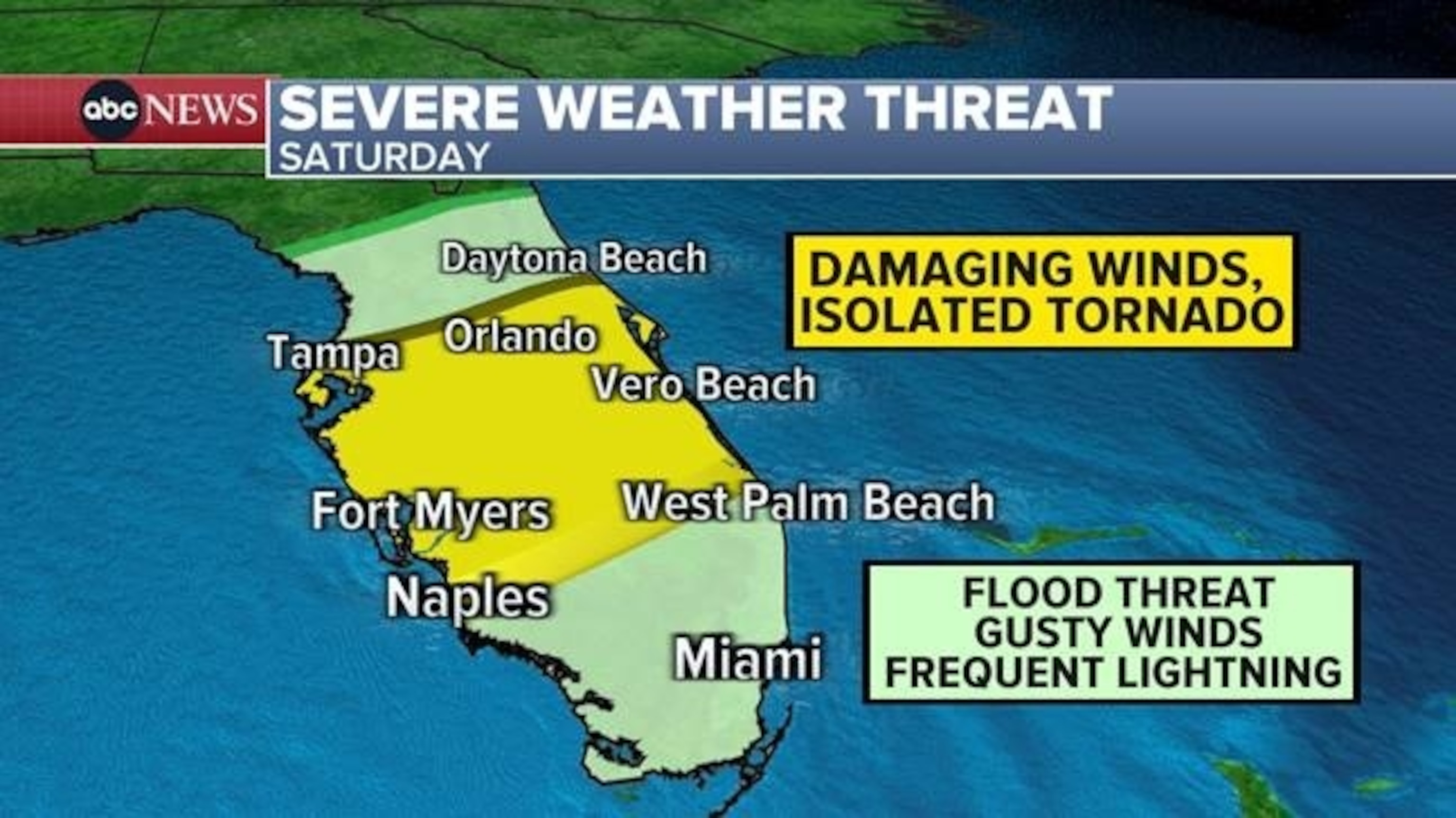 PHOTO: Severe weather threat for Florida.