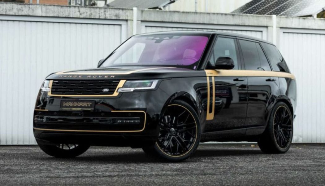 MANHART’s RV 650 Dips the Range Rover in Gold