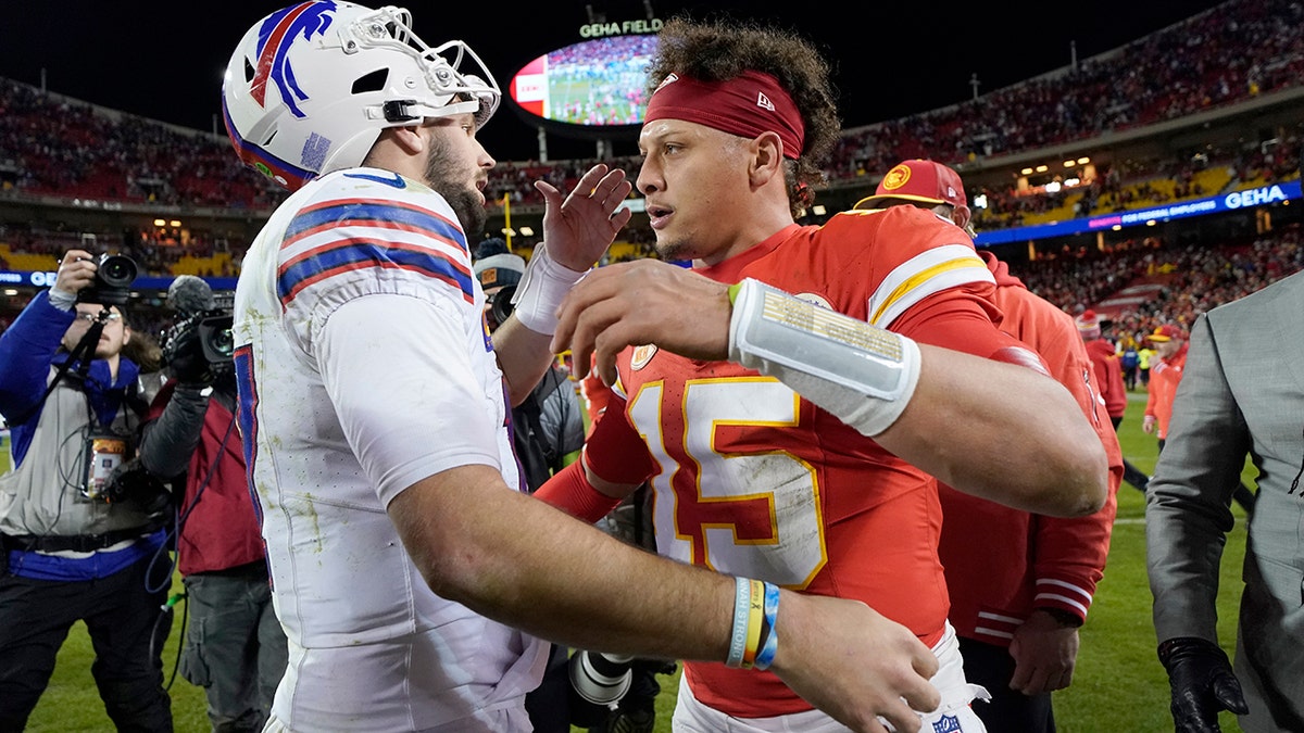 Patrick Mahomes and josh Allen