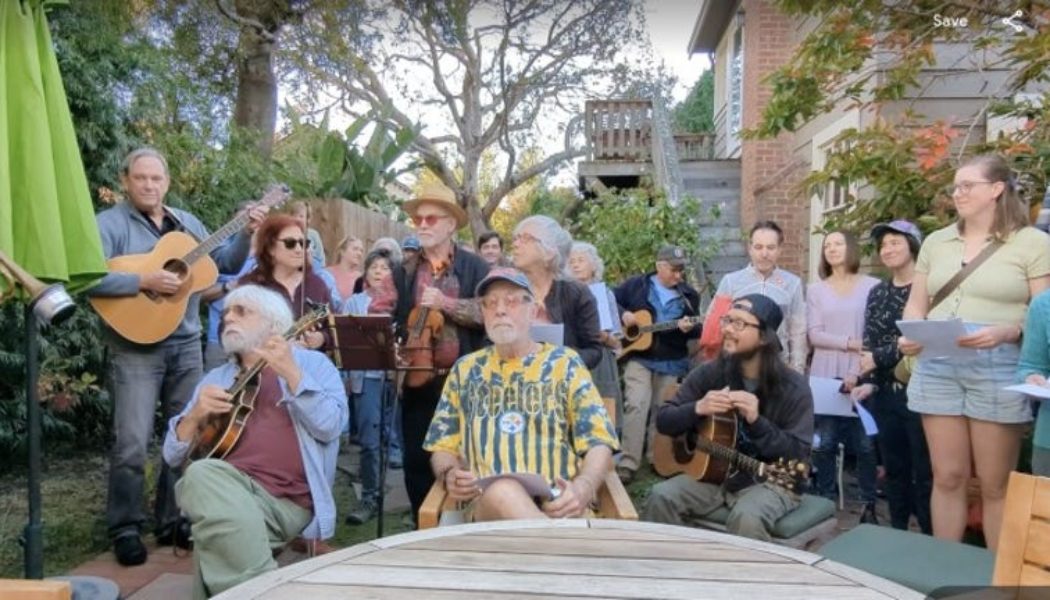 Residents of a Berkeley neighborhood bring music and love to a dying neighbor