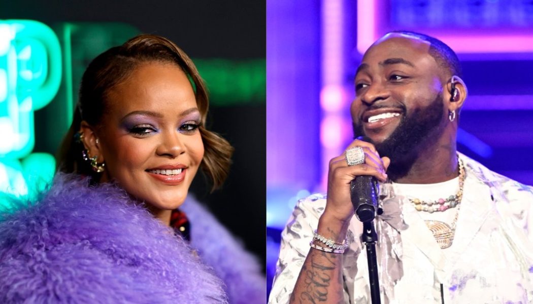 Rihanna Declares 'Unavailable' by Davido and Musa Keys as Best Song of 2023