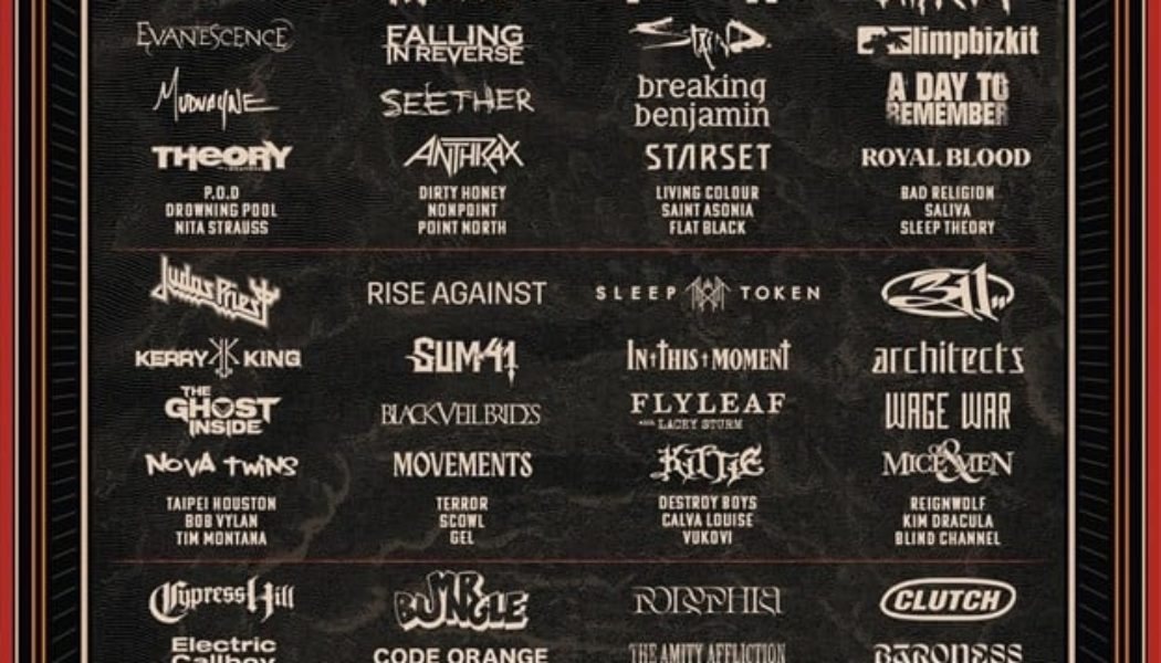 SLIPKNOT, PANTERA, DISTURBED And MISFITS To Headline 2024 SONIC TEMPLE ART & MUSIC FESTIVAL