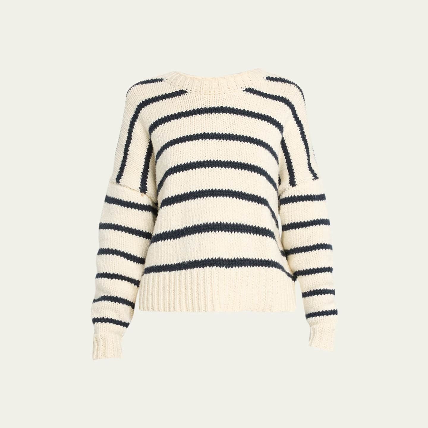 Striped Crewneck Sweater