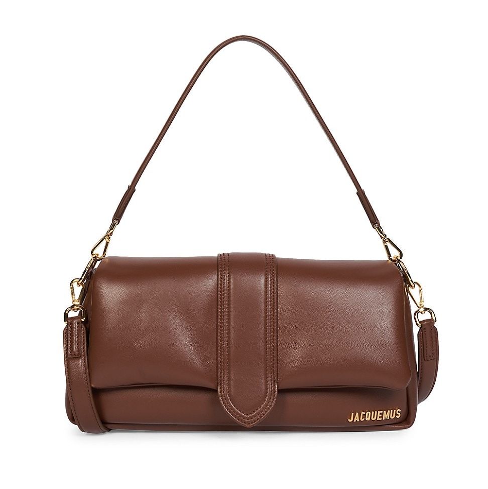 Le Bambimou Leather Shoulder Bag