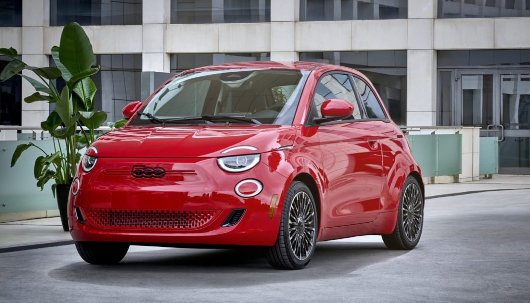 The Fiat 500e is a tiny, affordable EV that’s only emission is classical music