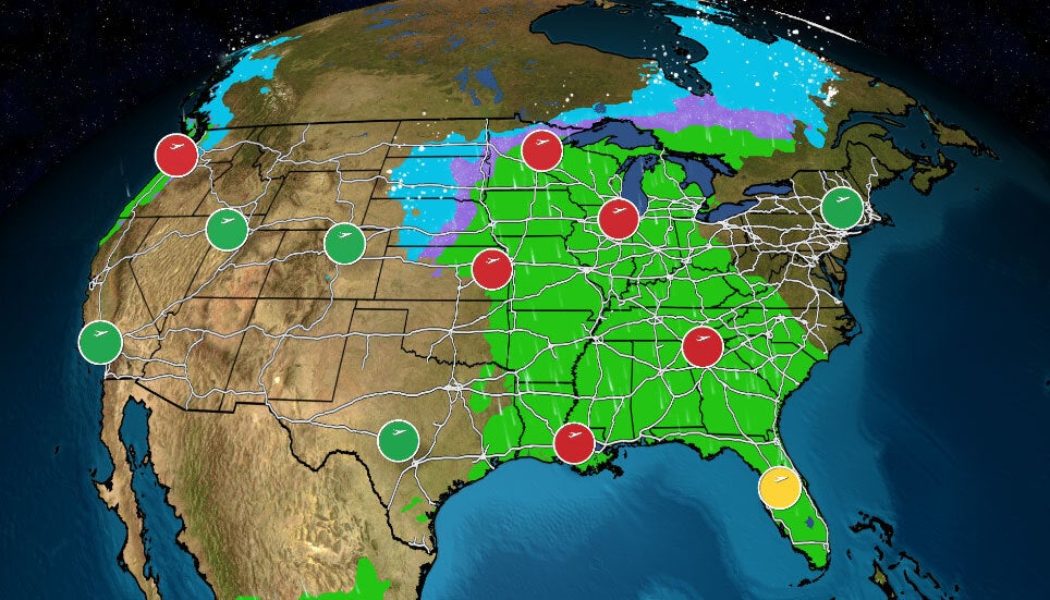 Travel Alert: Weather Woes In West, Central US - Videos from The Weather Channel