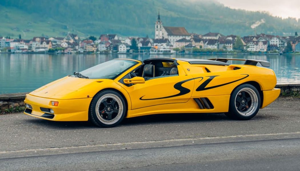 Ultra-Rare 1998 Lamborghini Diablo SV Roadster Hits RM Sotheby's Auction Block