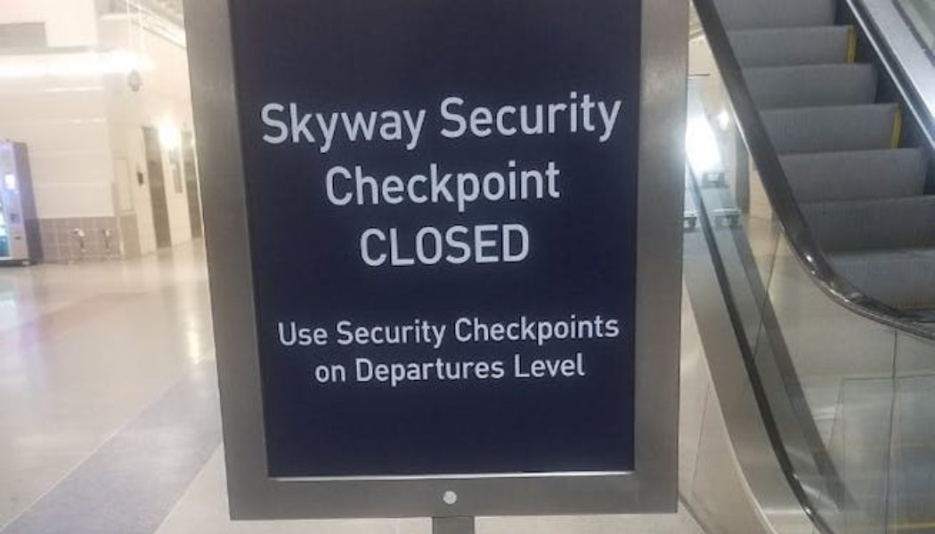 With air travel up again, will the skyway checkpoint at MSP Airport reopen?