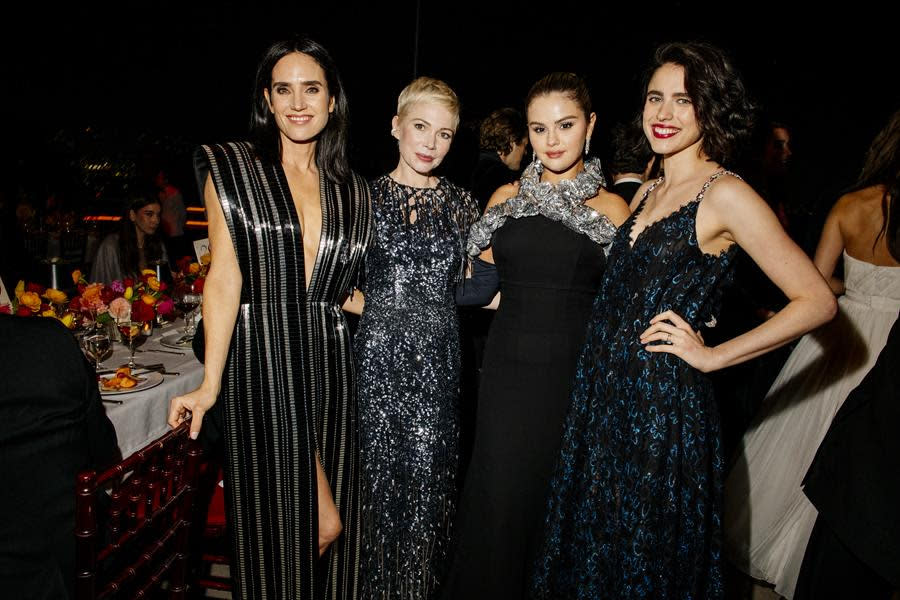 Jennifer Connelly, Michelle Williams, Selena Gomez and Margaret Qualley. Source: Hunter Abrams/ Academy Museum Foundation