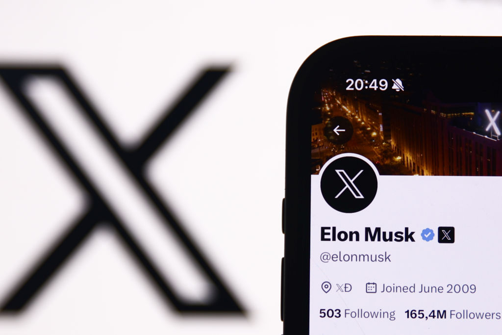 X App And Elon Musk Account Photo Illustration