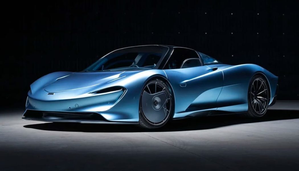 2020 McLaren Speedtail Number 69 Surfaces at Auction