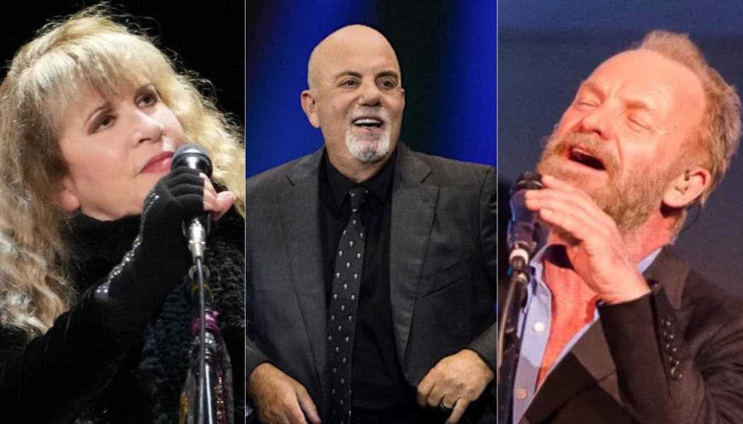 Billy Joel announces 2024 tour dates, including shows with Stevie Nicks and Sting