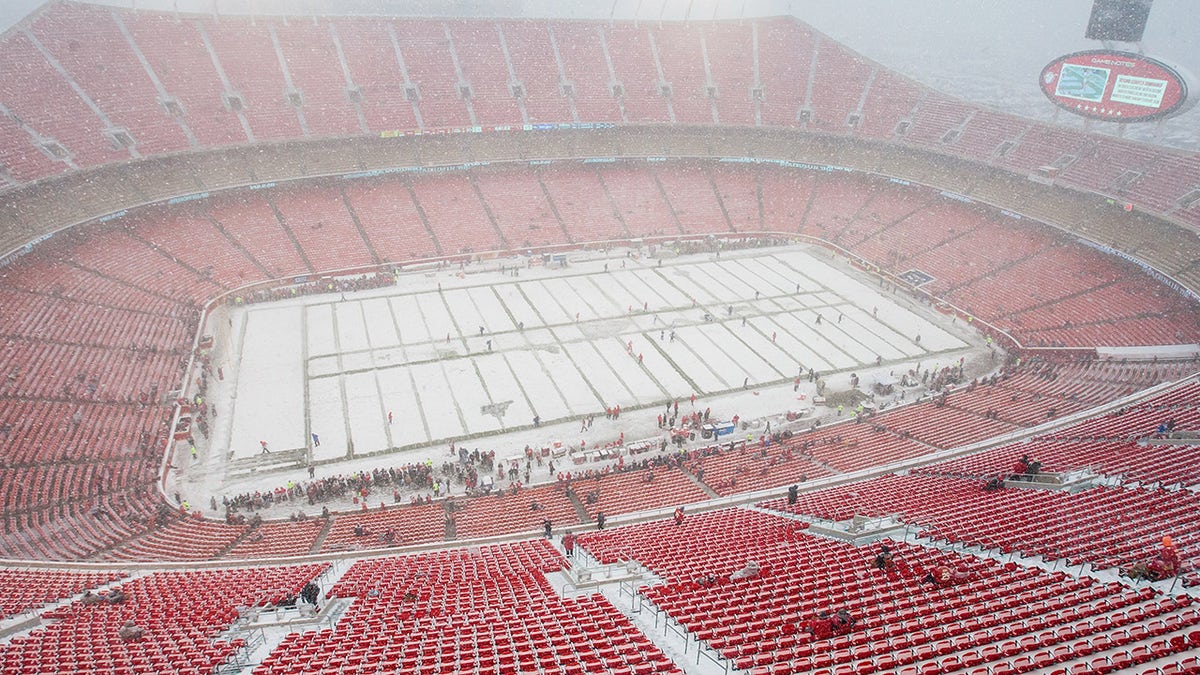 Interior view of Arrowhead Stadium