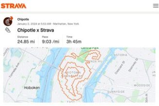 CHIPOTLE AND STRAVA TEAM UP TO HELP FANS ACHIEVE WELLNESS GOALS ALL JANUARY