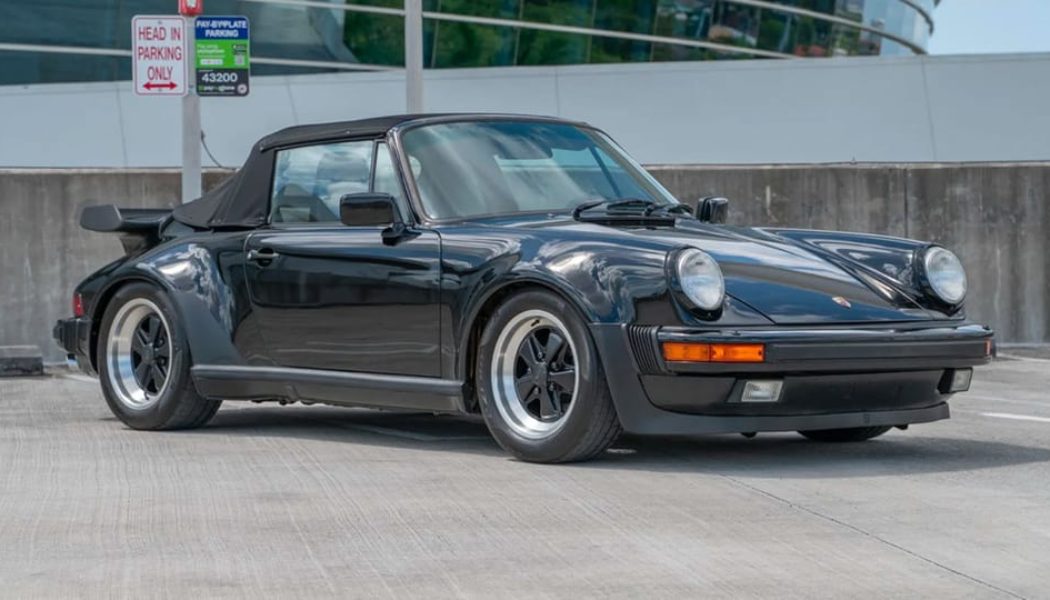 Classic 1989 Porsche 911 Turbo Cabriolet Surfaces for Auction