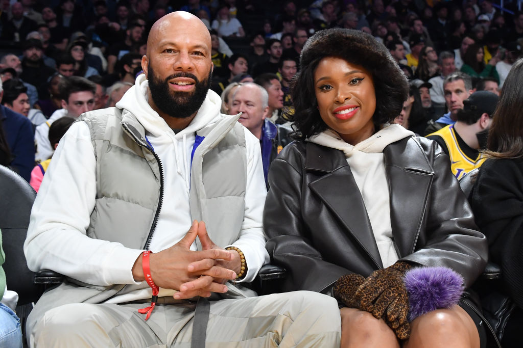 Celebrities At The Los Angeles Lakers Game