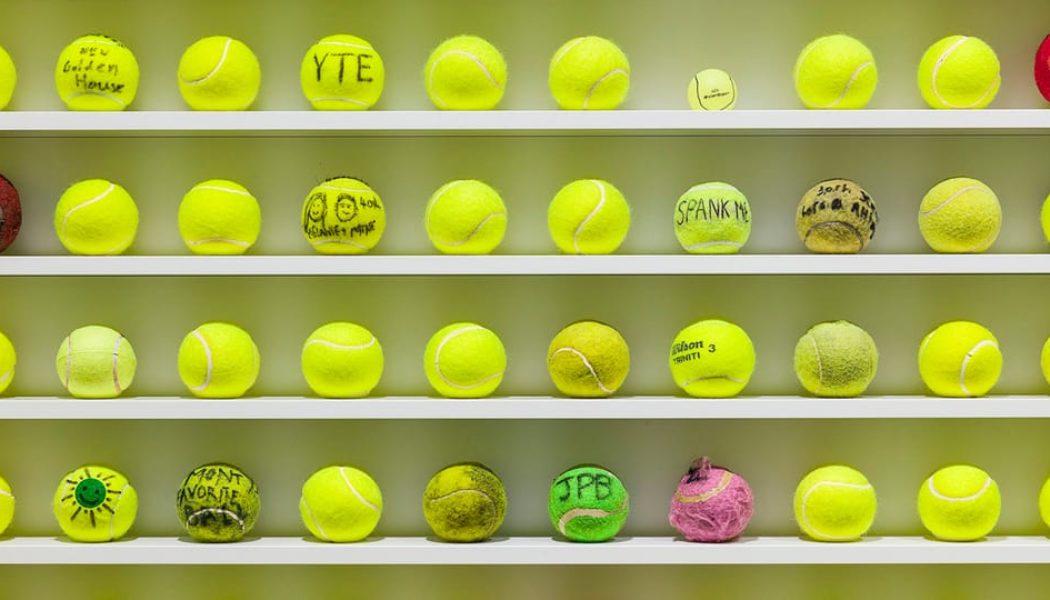 David Shrigley’s Latest Exhibition Is a Tennis Ball Exchange Program