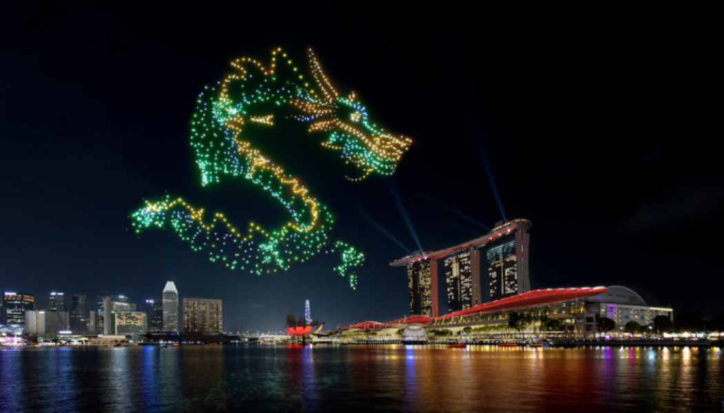 Drone light show to kick off over 50 lifestyle experiences to be launched at Marina Bay precinct from February