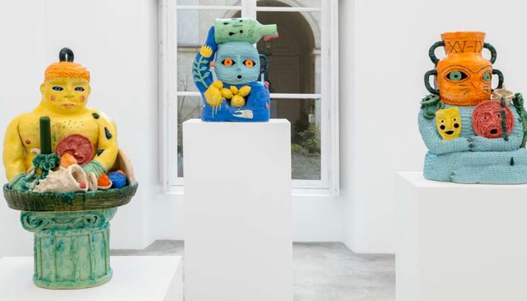 Eric Croes' Totemic Characters Take Over Almine Rech