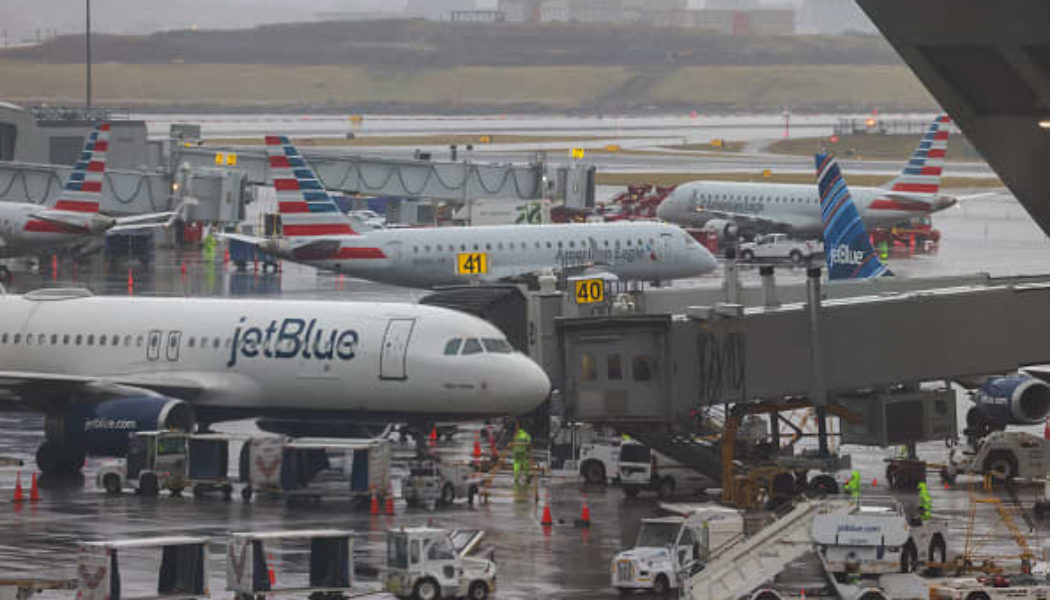 Flight cancellations pile up as winter storm, 737 Max 9 grounding disrupt travel