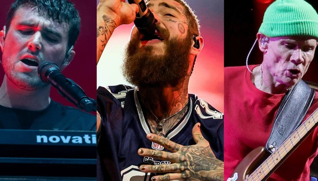 Fred Again.., Post Malone and Red Hot Chili Peppers to Headline Bonnaroo 2024