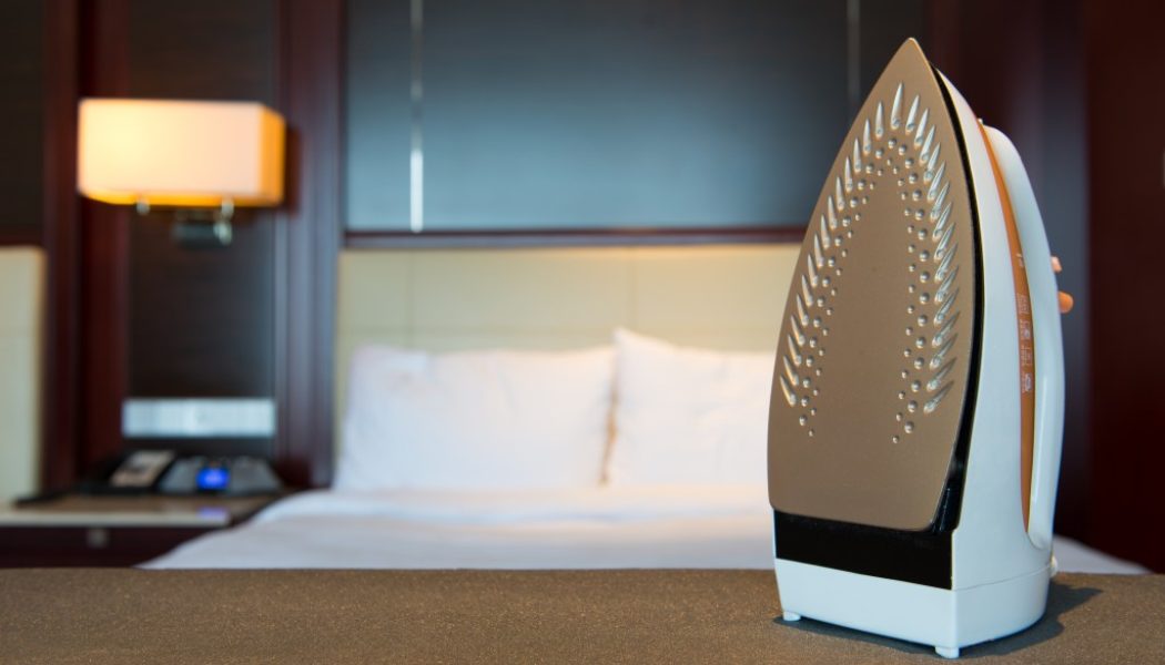 Here’s why you should never use a hotel iron, according to a travel expert