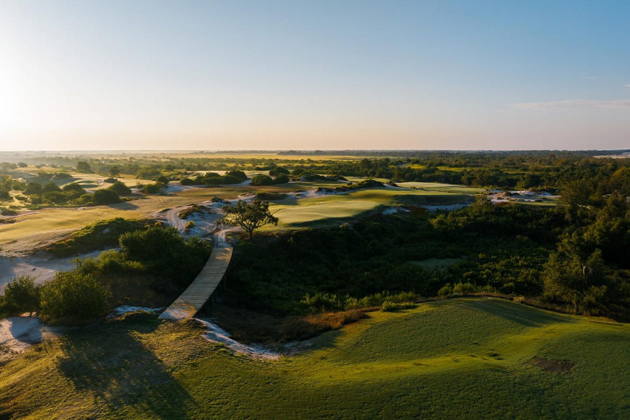 best new golf courses resorts modern 2023 cabot saint lucia old barnwell the park panther national omni pga frisco te arai links black desert the chain streamsong terras da comporta lido sand valley