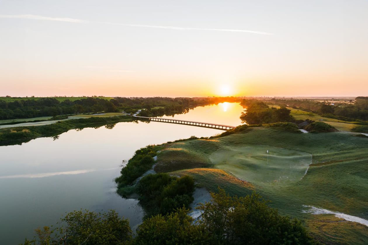 best new golf courses resorts modern 2023 cabot saint lucia old barnwell the park panther national omni pga frisco te arai links black desert the chain streamsong terras da comporta lido sand valley