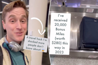 I discovered a travel hack to get free miles — I scored $315 worth just filling out a form