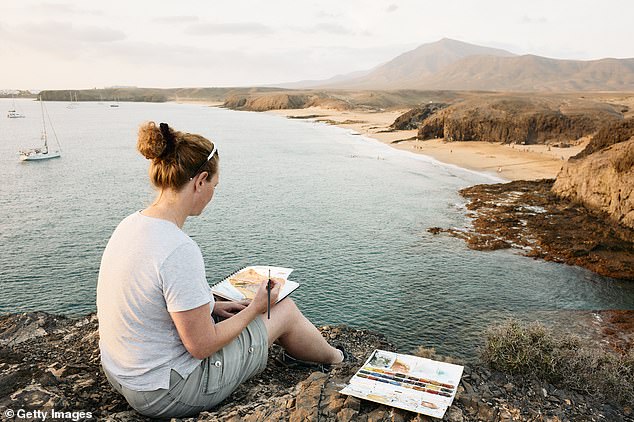 The New Yorker said she 'highly recommends implementing a hobby or an interest outside of work' to give yourself 'something to look forward to throughout the week' (stock image)