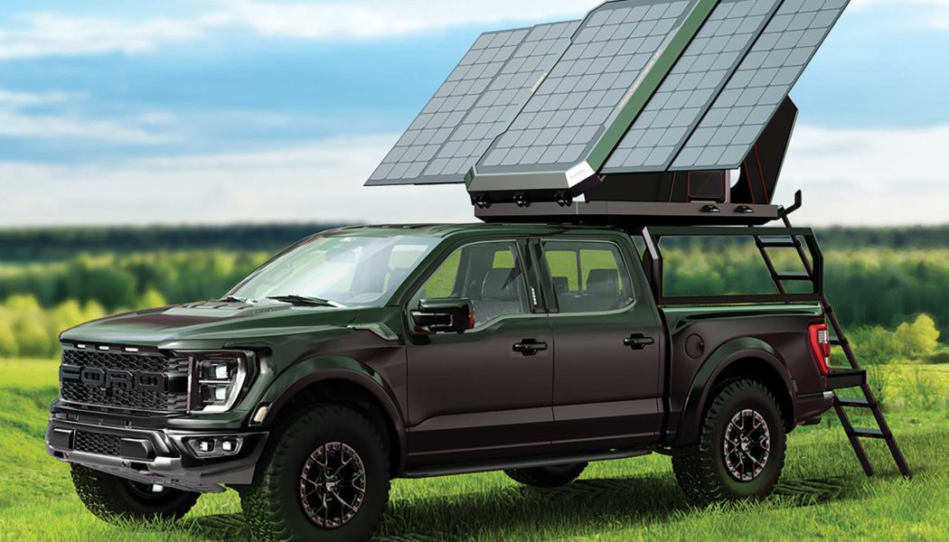 Jackery’s rooftop tent is also a powerful solar generator