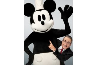 John Oliver taunts Disney with Mickey Mouse knock-off