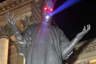 Kid Cudi Celebrates 'INSANO' With Massive Sculptures in Paris and Los Angeles