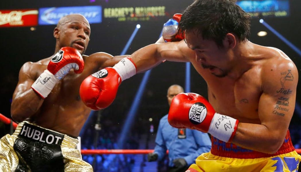 Manny Pacquiao Officially Announces Rematch Against Floyd Mayweather