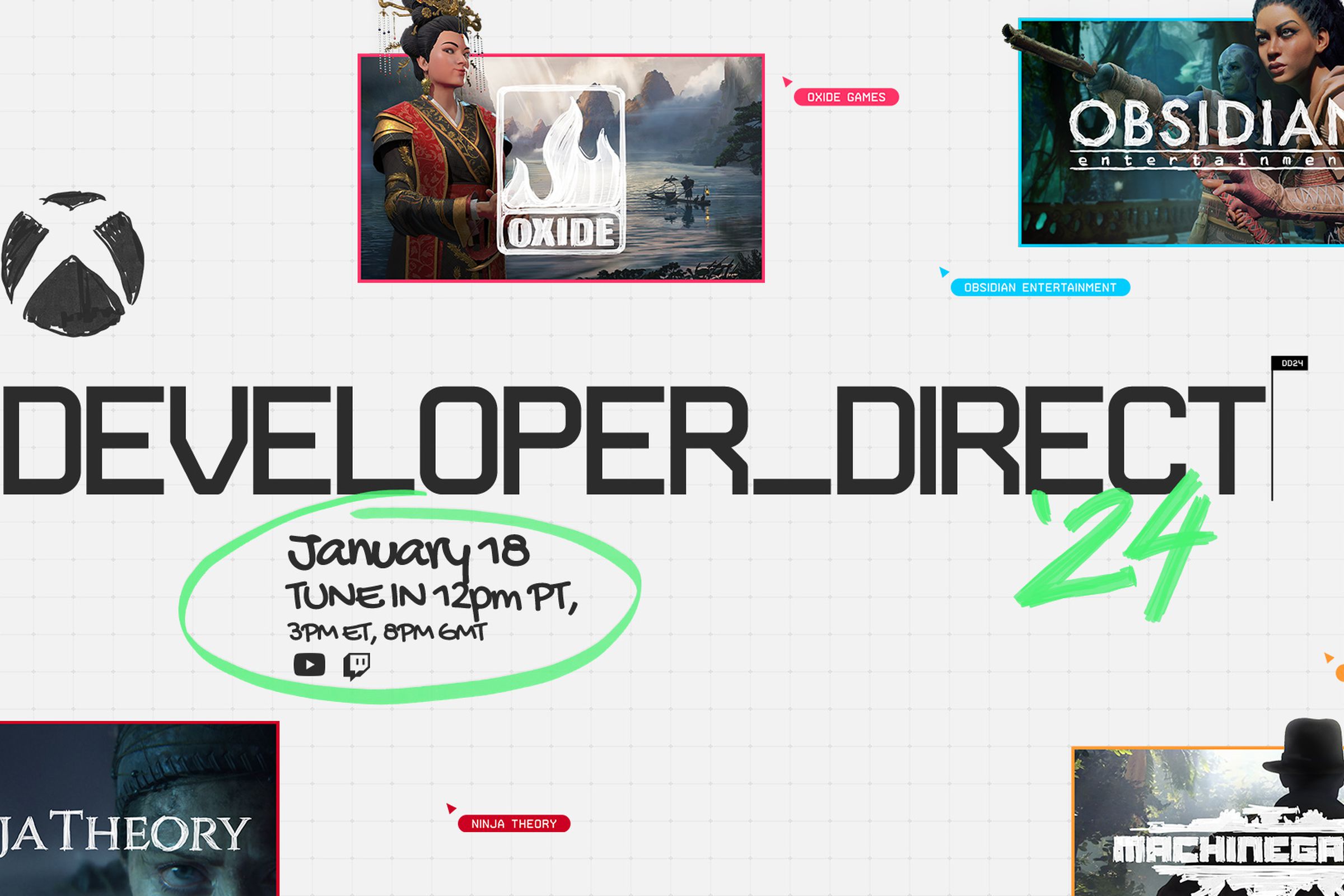 Illustration of Developer Direct event