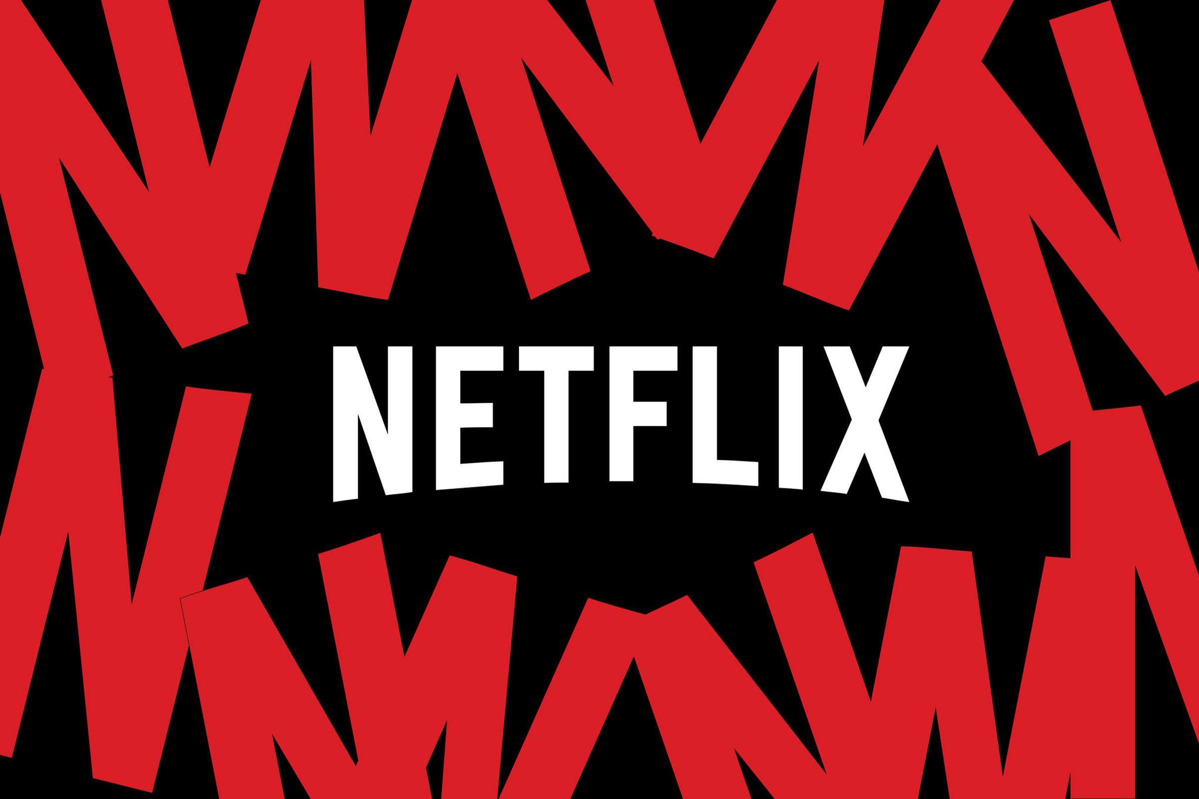 An illustration of the Netflix logo.