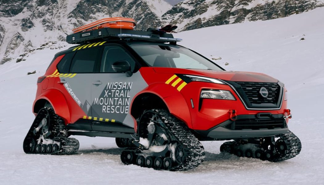 Nissan Equips Its X-Trail e-4ORCE for Mountain Rescue