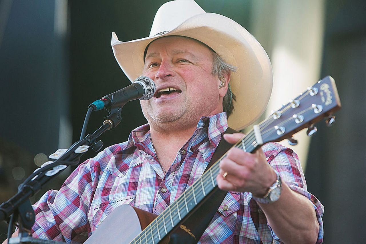 Mark Chesnutt performs on stage during the Watershed Music Festival on August 1, 2015, in George, Washington.