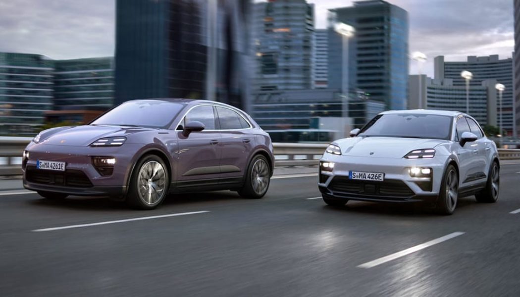 Porsche Introduces 2024 All-Electric Macan