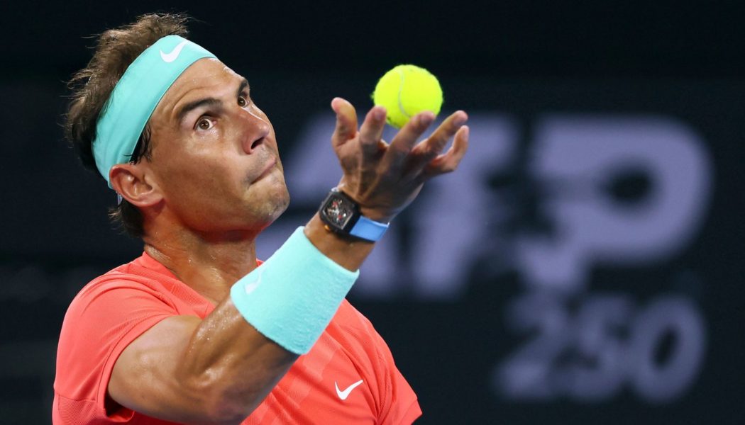 Rafael Nadal loses at Brisbane International to Jordan Thompson after failing to take three match points