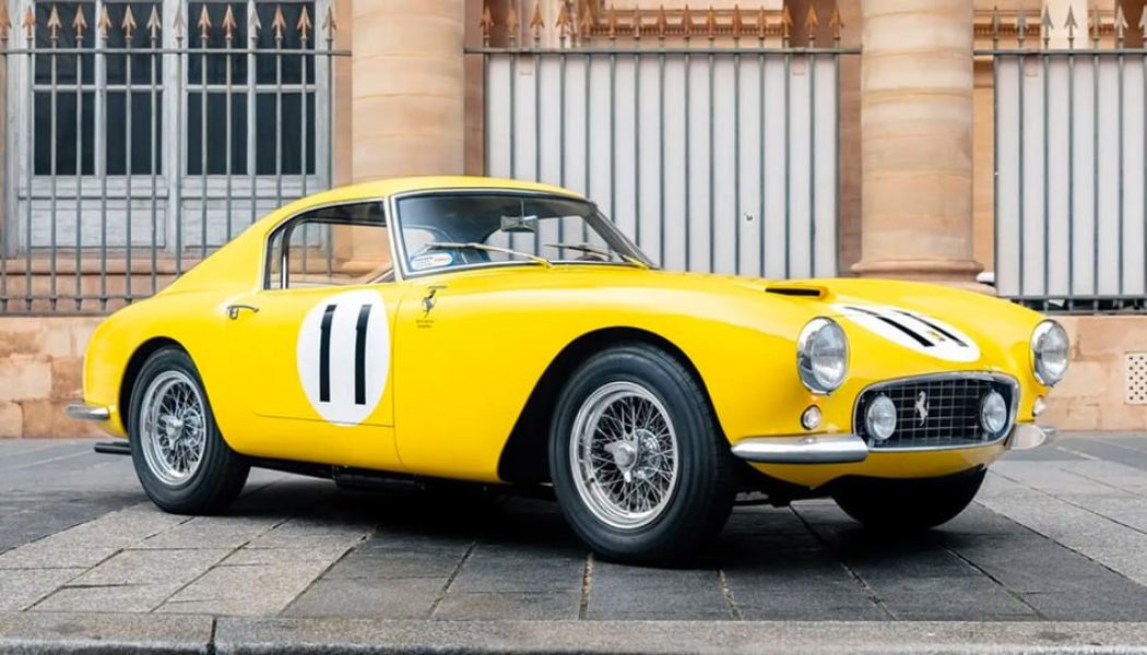 Rare 1960 Ferrari 250 GT SWB Berlinetta Competizione To Be Auctioned