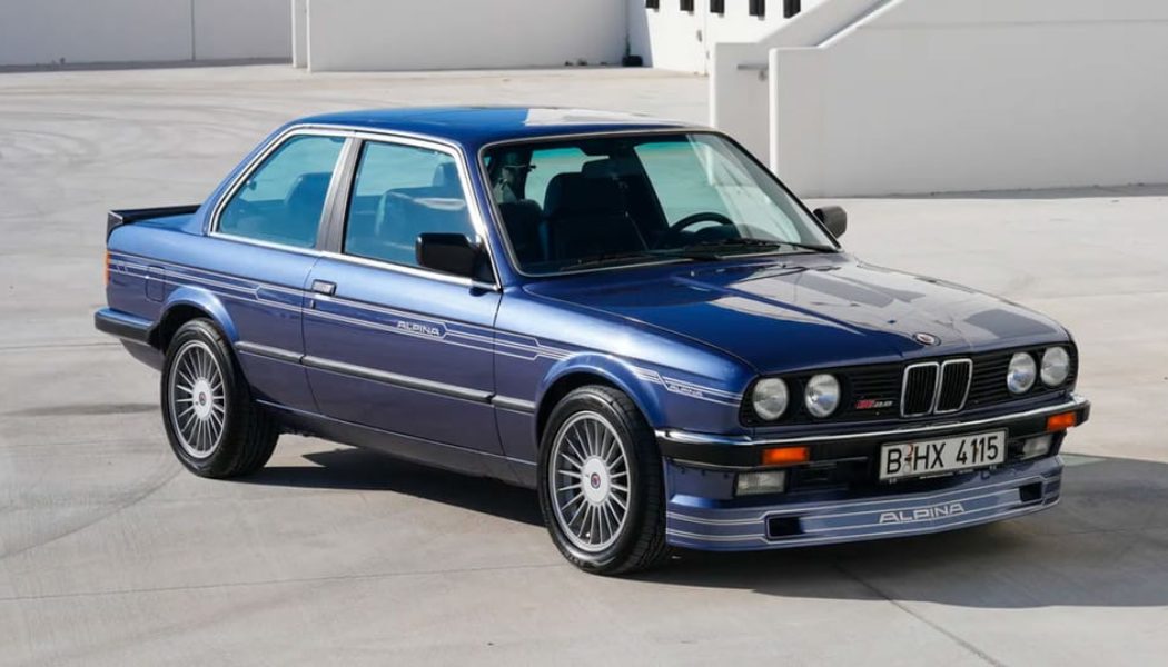 Rare Factory-Tuned ’84 BMW Alpina B6 Surfaces at Auction