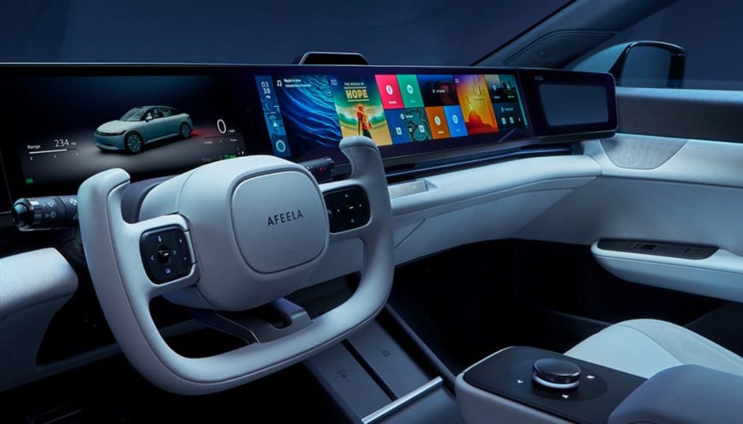 Sony and Honda's AFEELA Project Is Driven With a DualSense Controller