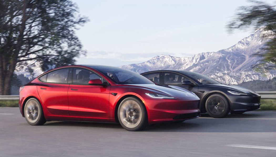 Tesla’s upgraded 2024 Model 3 is now available in the US