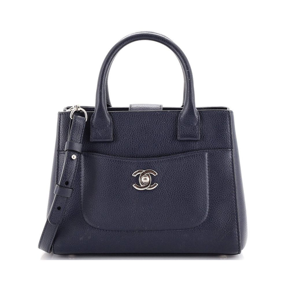 Neo Executive Tote Grained Calfskin Mini