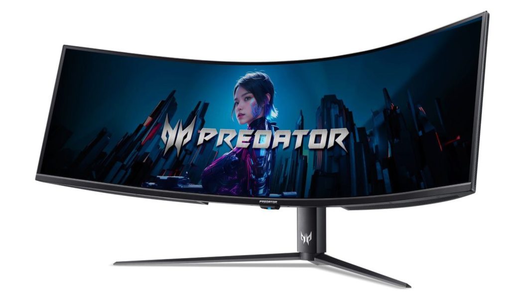 The Acer 57-inch Predator Z57 is a periphery-gobbling curved Mini LED display