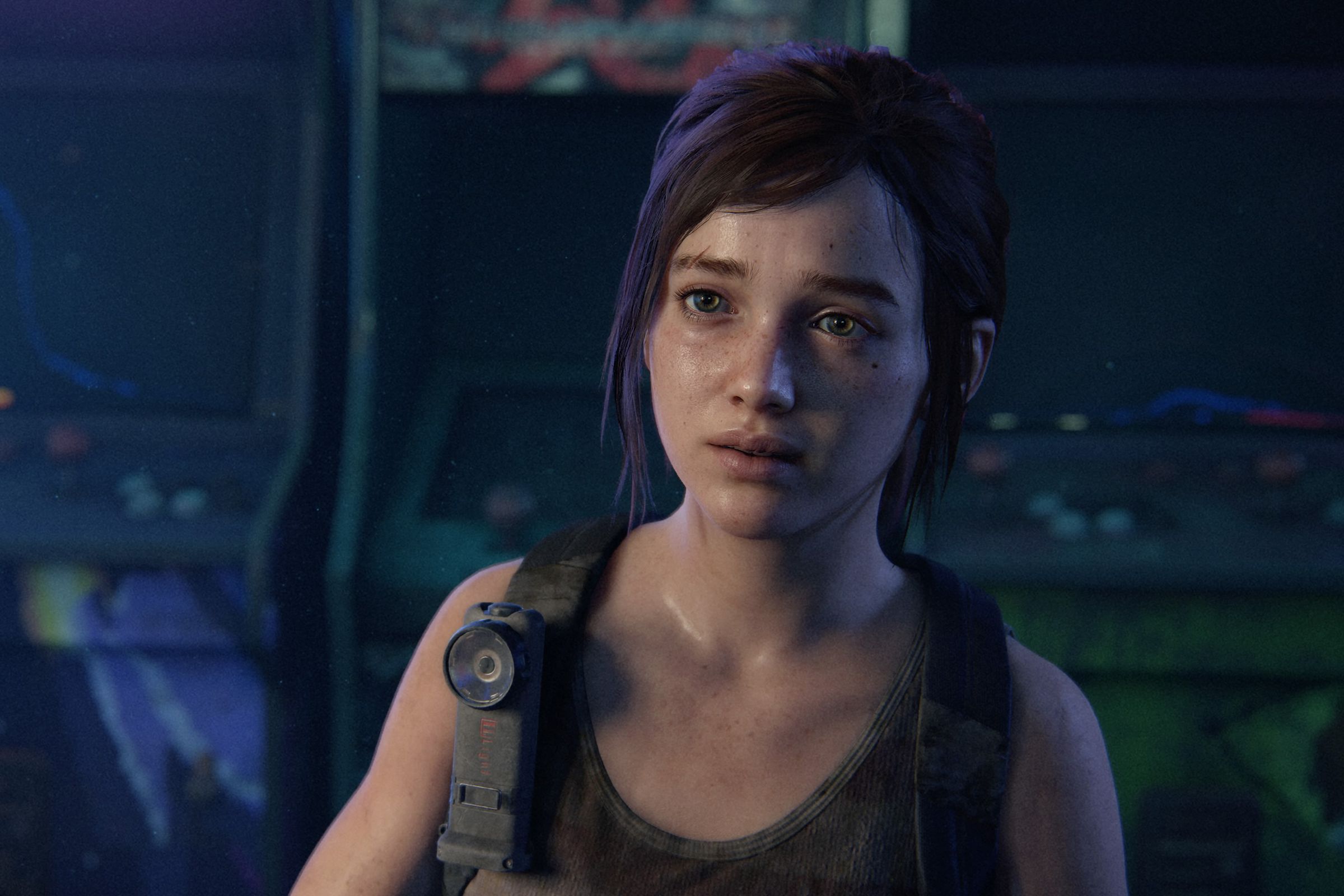 Ellie in The Last of Us: Left Behind.