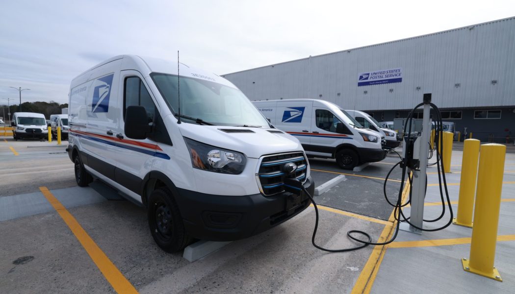 The US Postal Service’s new EV chargers are here