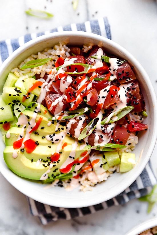 poke bowls